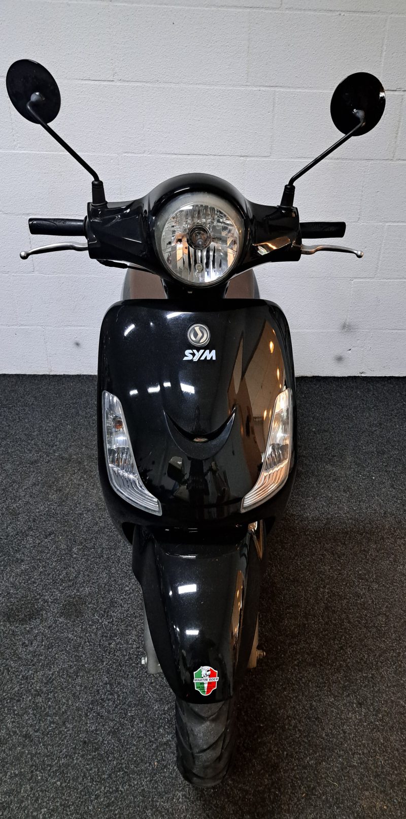 Sym Fiddle II bromscooter zwart - Afbeelding 10