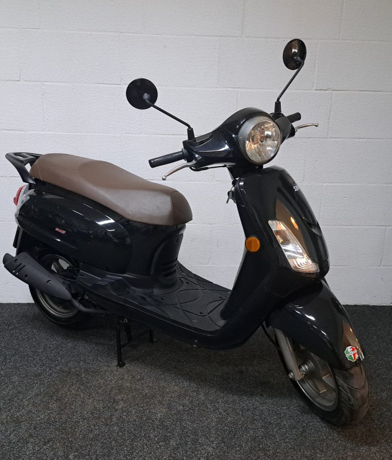 Sym Fiddle II bromscooter zwart - Afbeelding 4