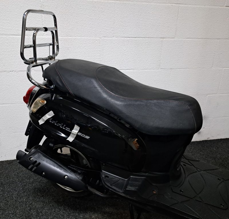 Sym Fiddle II zwarte bromscooter - Afbeelding 10