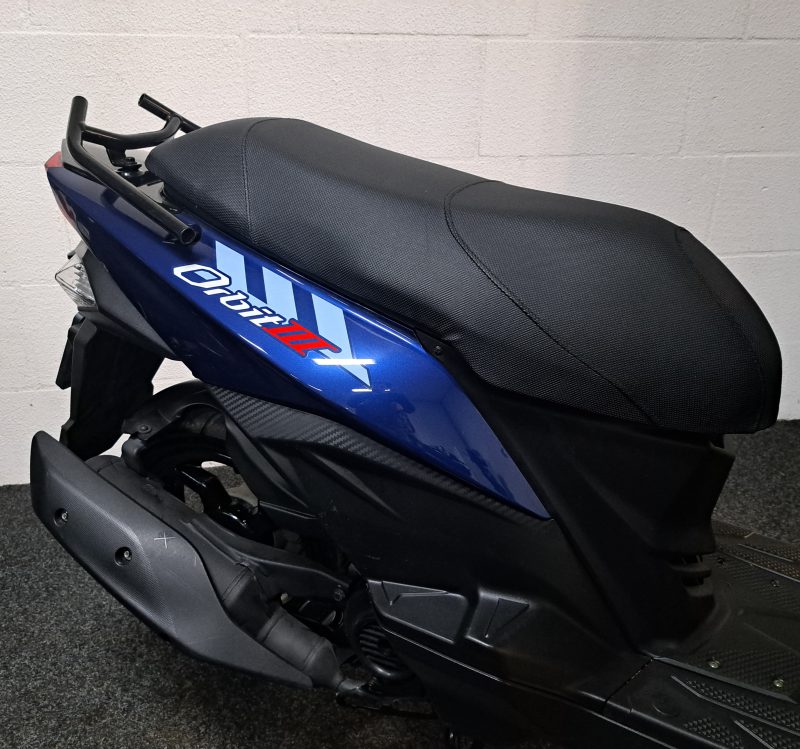 Blauwe Sym Orbit III bromscooter - Afbeelding 8