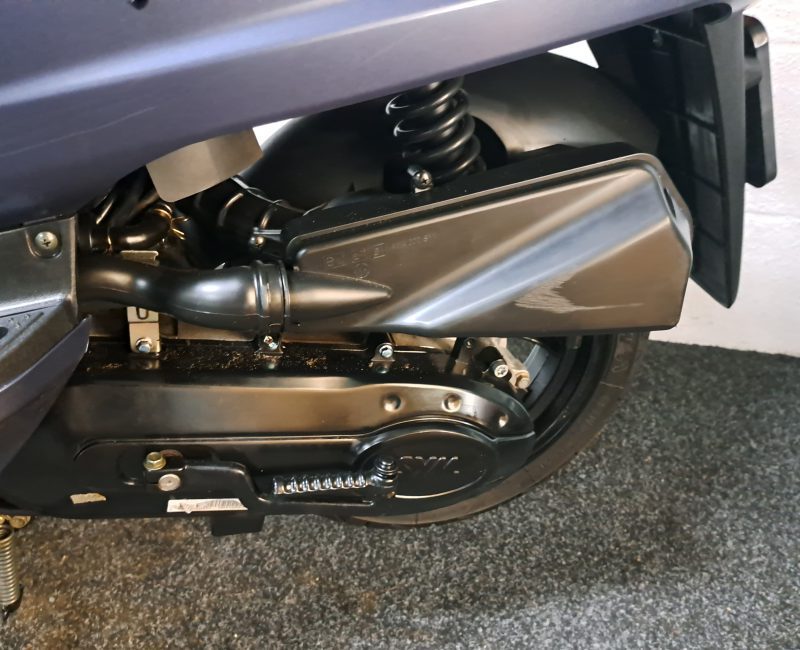 Sym Fiddle II bromscooter in de kleur Submarine Blue - Afbeelding 3