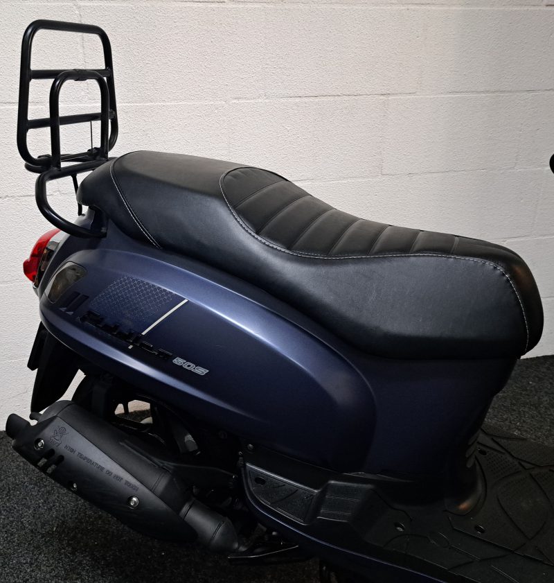 Sym Fiddle II bromscooter in de kleur Submarine Blue - Afbeelding 8