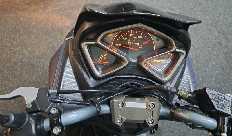 Sym Jet 14 bromscooter in de kleur Submarine Blue - Afbeelding 9