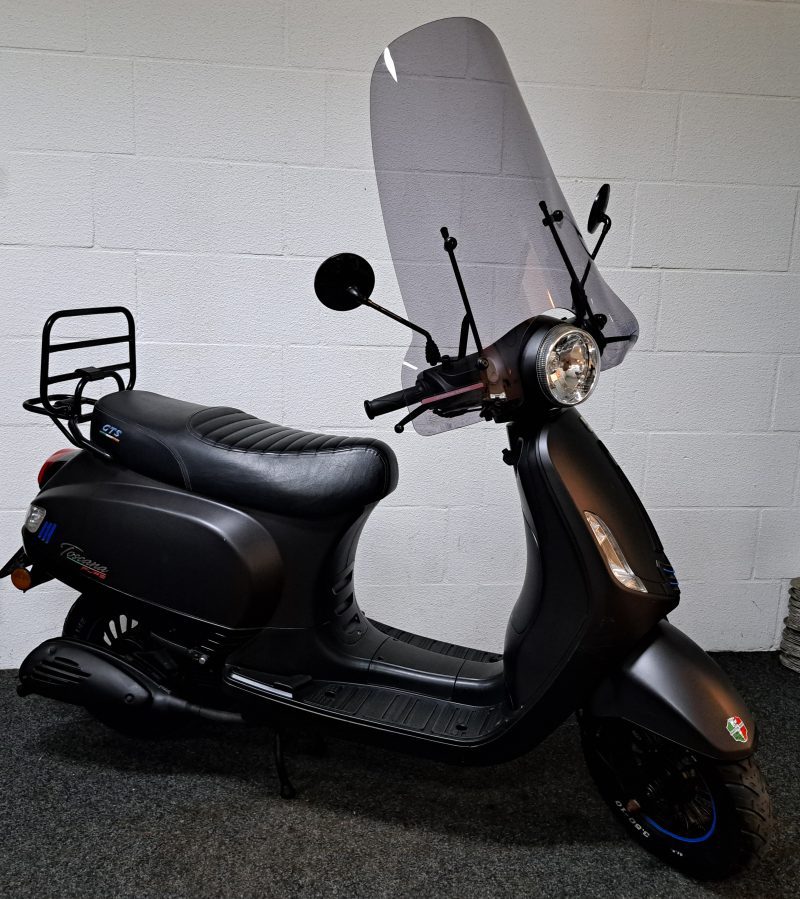 GTS Toscana Pure antraciet kleurige bromscooter - Afbeelding 5