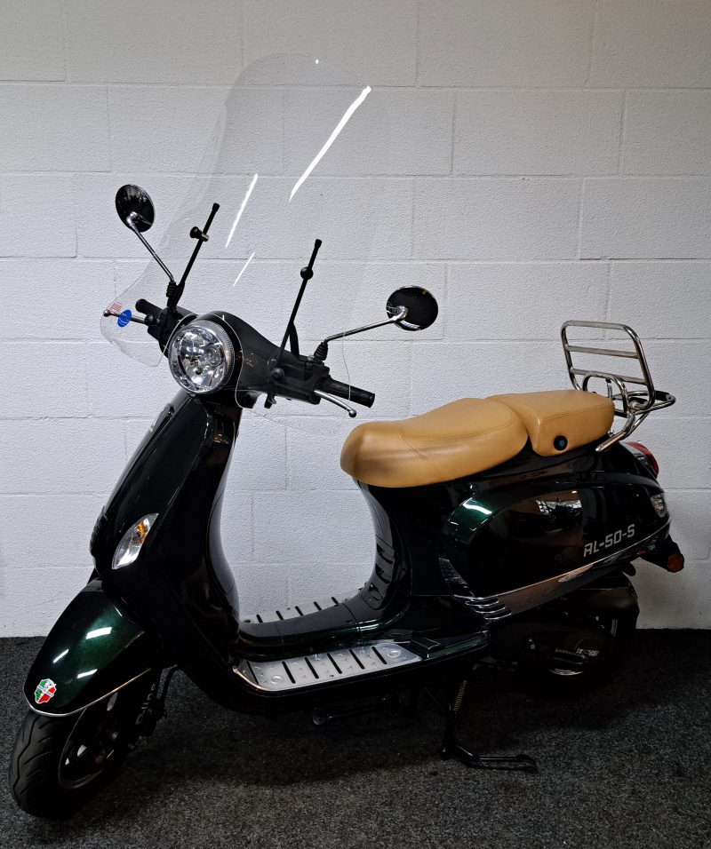 Groene Turbho RL-50 S bromscooter