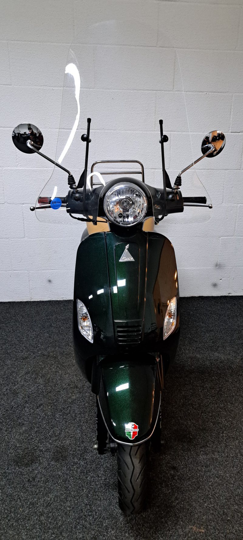 Groene Turbho RL-50 S bromscooter - Afbeelding 9