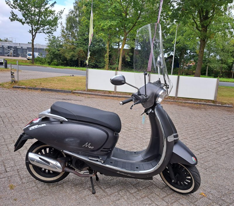 Killerbee Meo mat zwarte bromscooter - Afbeelding 4