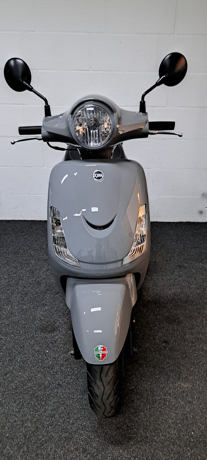 Sym Fiddle II bromscooter, Nardo Grey - Afbeelding 7
