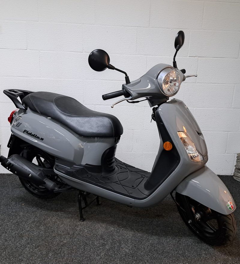 Sym Fiddle II bromscooter, Nardo Grey - Afbeelding 8