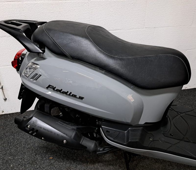 Sym Fiddle II bromscooter, Nardo Grey - Afbeelding 9