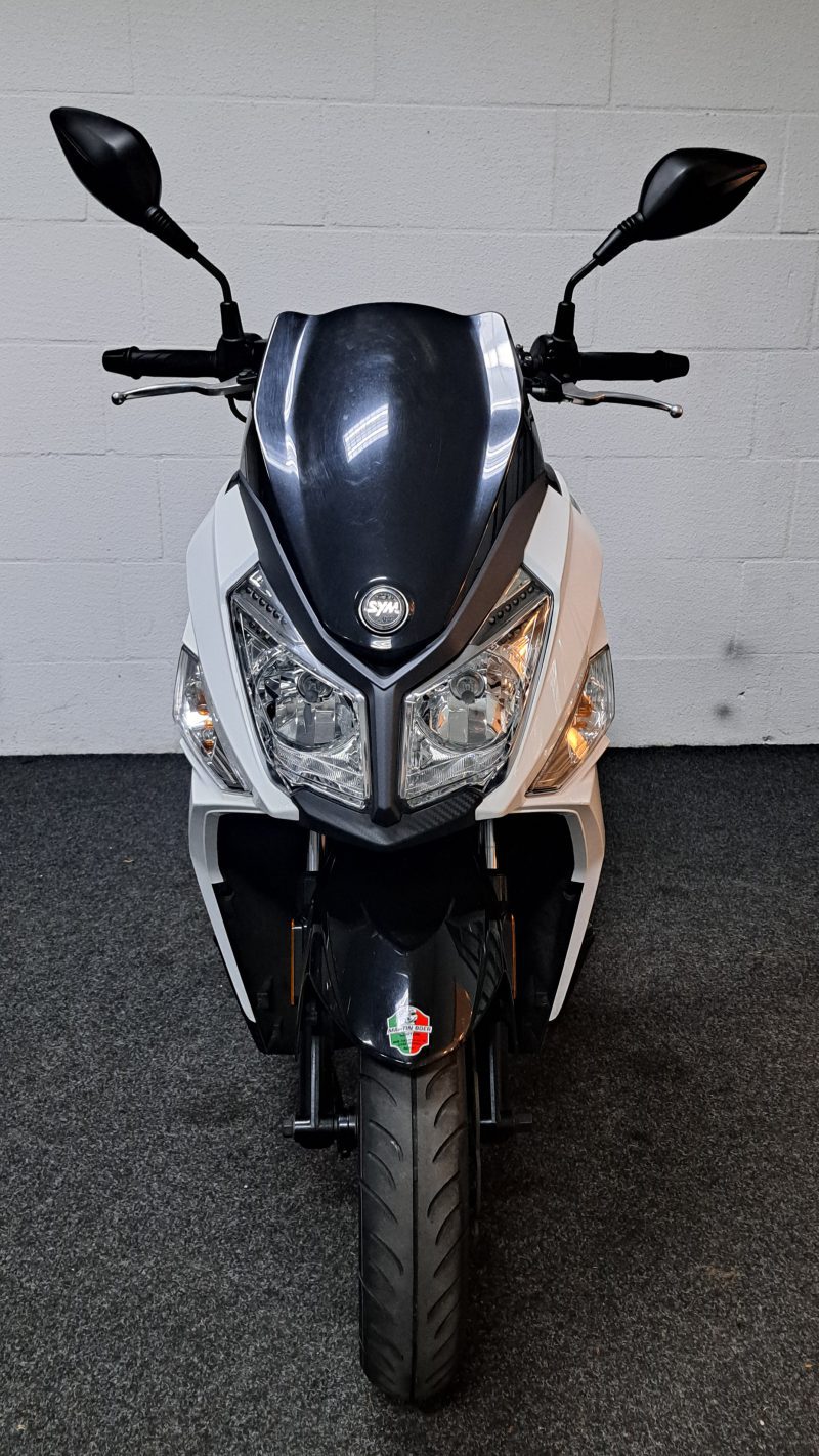 Sym Jet 14 witte bromscooter - Afbeelding 6