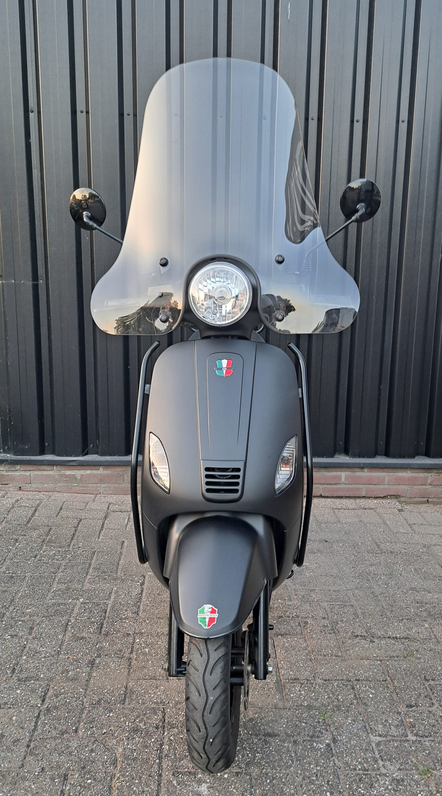 GTS Toscana Pure mat zwarte bromscooter - Afbeelding 8
